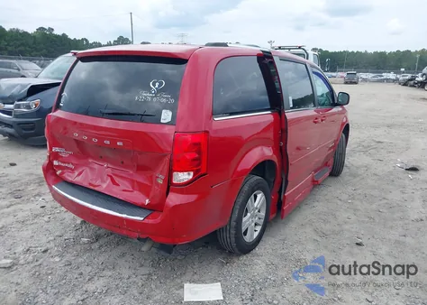 2012 Dodge Grand Caravan Crew from USA, damaged, VIN 2C4RDGDG6CR174550